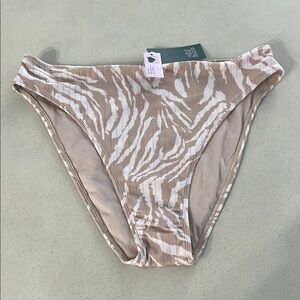 Wild Fable Zebra Print Bikini Bottom
